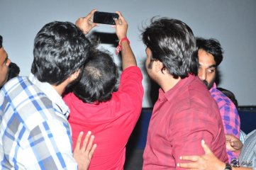 Appatlo Okadundevadu Movie Team at Devi Theater